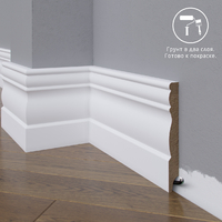 Плинтус МДФ 24-136-16 под покраску